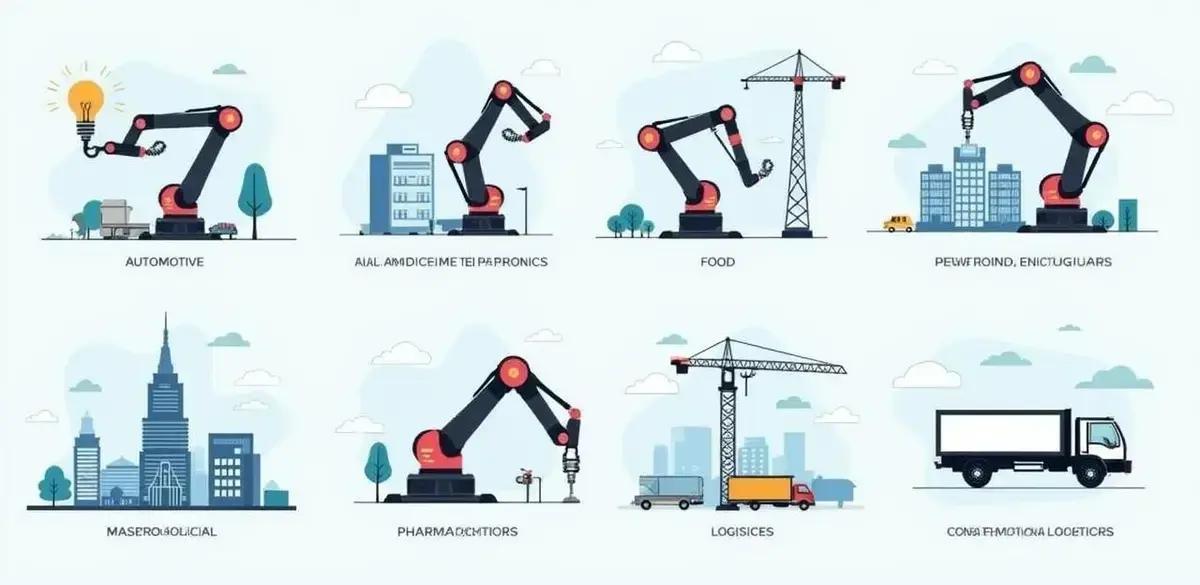 Aplicações práticas em indústrias