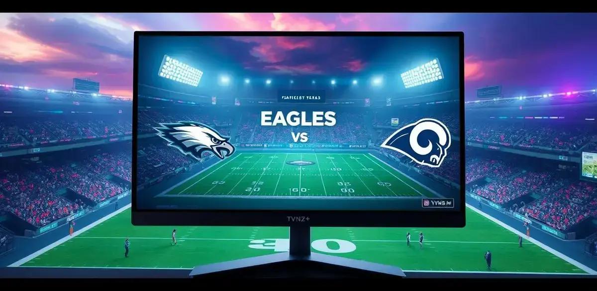 Como assistir Eagles vs Rams gratuitamente