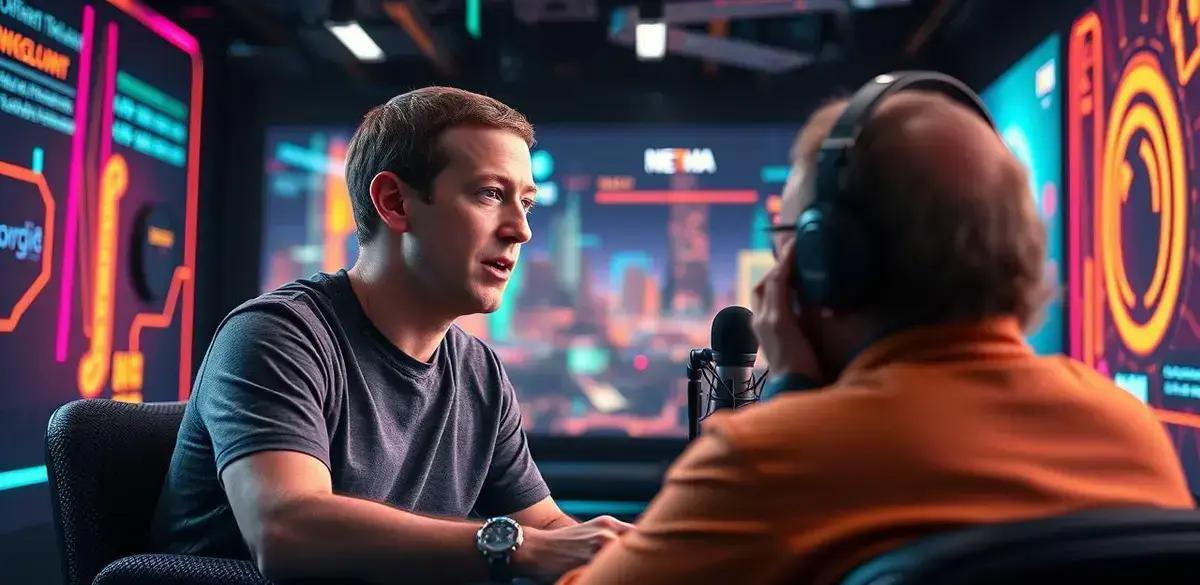 Mark Zuckerberg Defende Mudanças da Meta em Entrevista com Joe Rogan