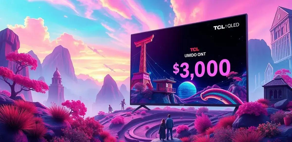 TCL 98 Polegadas: TV QLED com Desconto de $3,000