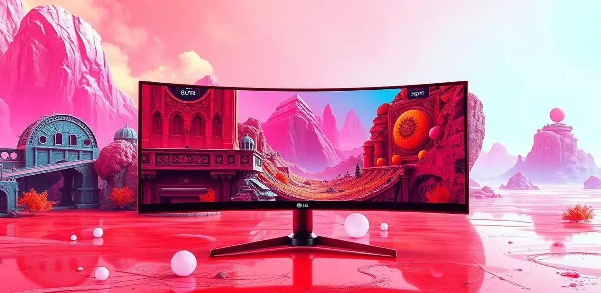 Upgrade sua estação de jogos com 47% de desconto no monitor LG UltraGear