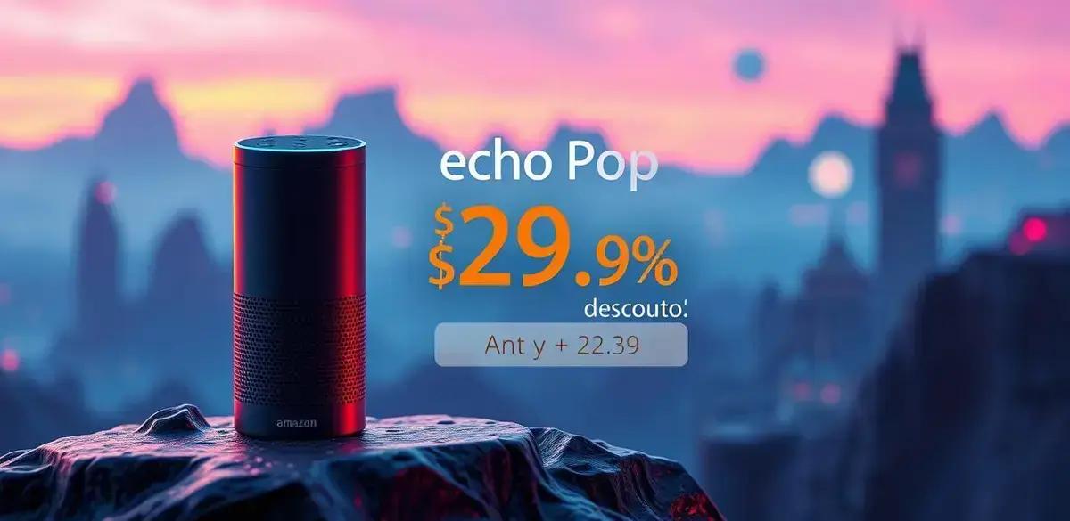 25% de desconto no Amazon Echo Pop por tempo limitado