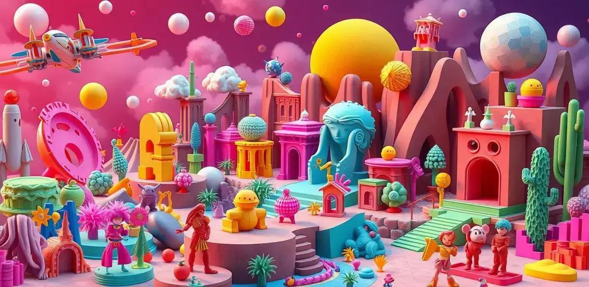Aplicações da Impressão 3D Colorido