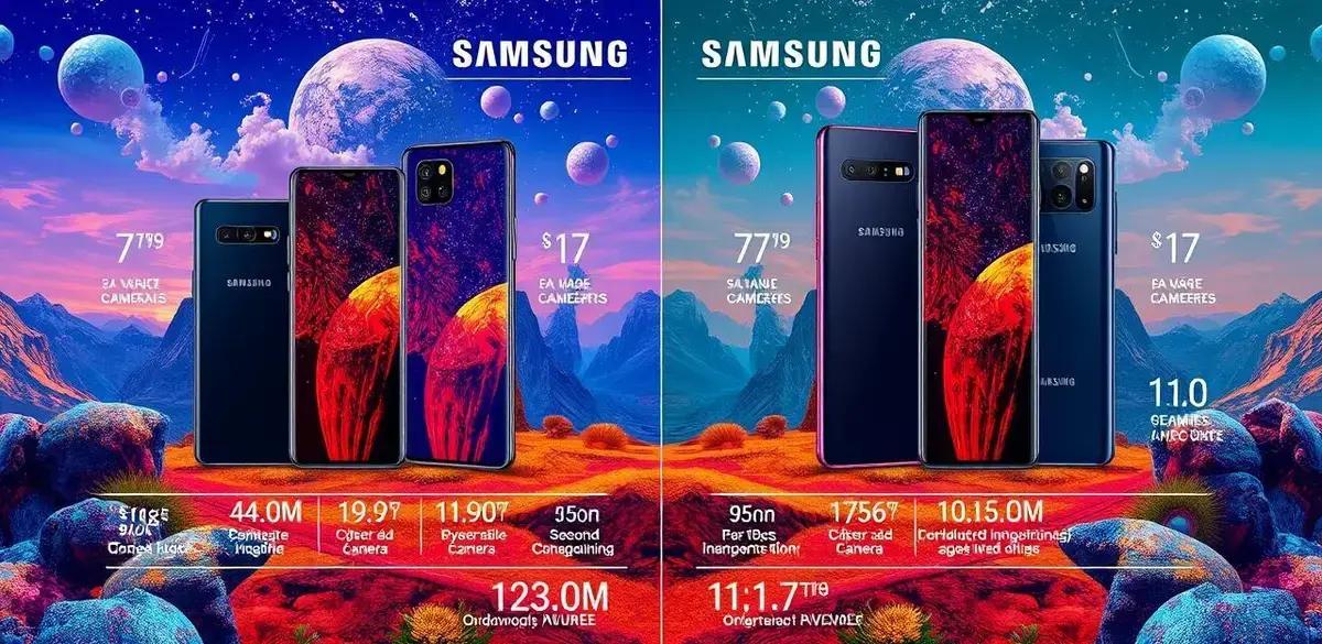 Comparativo de Câmeras Samsung