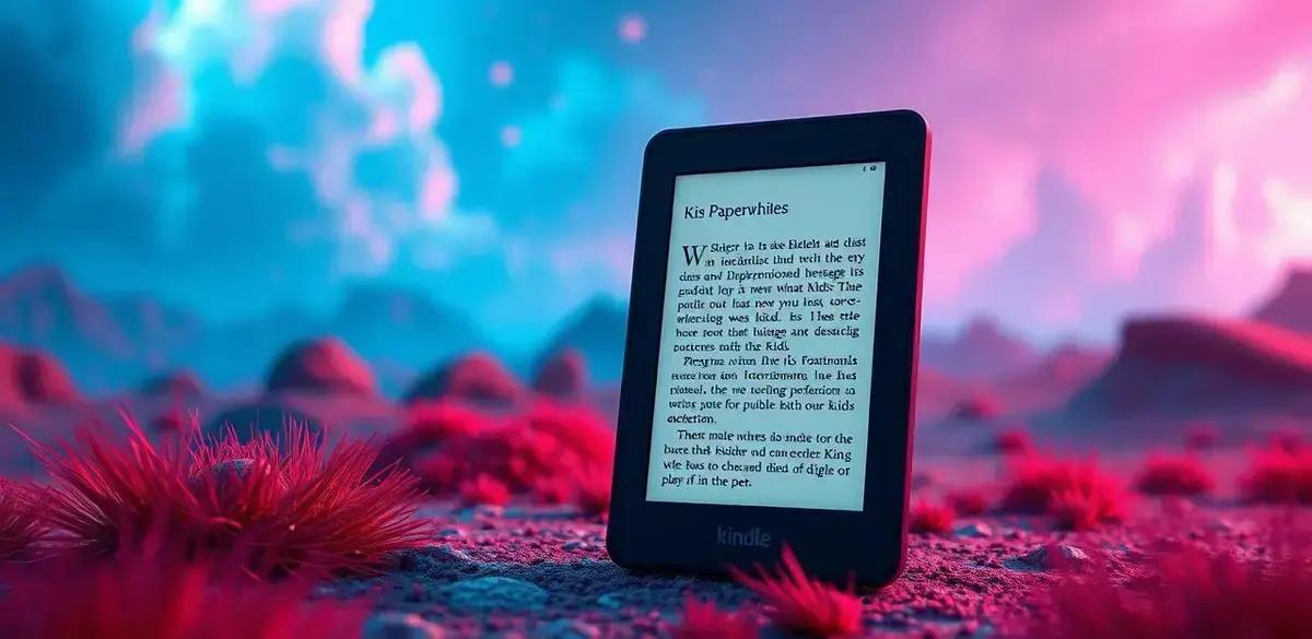 Kindle Paperwhite Kids: Preço Histórico Baixo para o Dia dos Presidentes