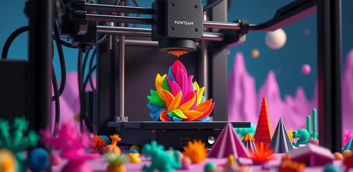 O que é uma Impressora 3D Colorido?