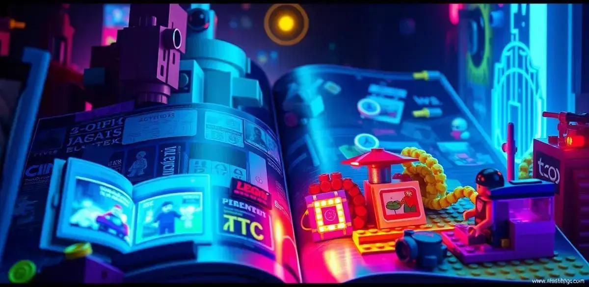 O que esperar da revista Lego grátis