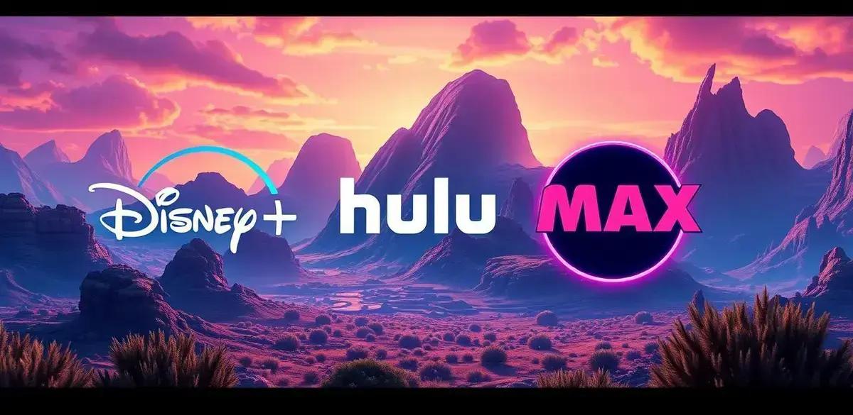 Pacotes Disney+, Hulu e Max