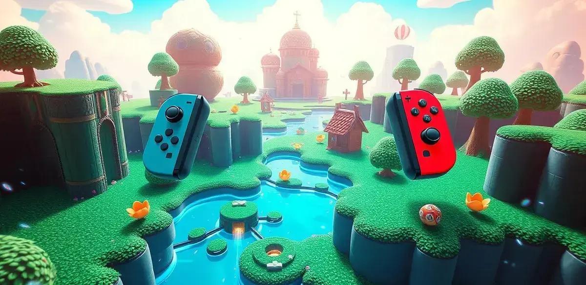 Patente do Nintendo Switch 2 Confirma Funcionalidade de Mouse