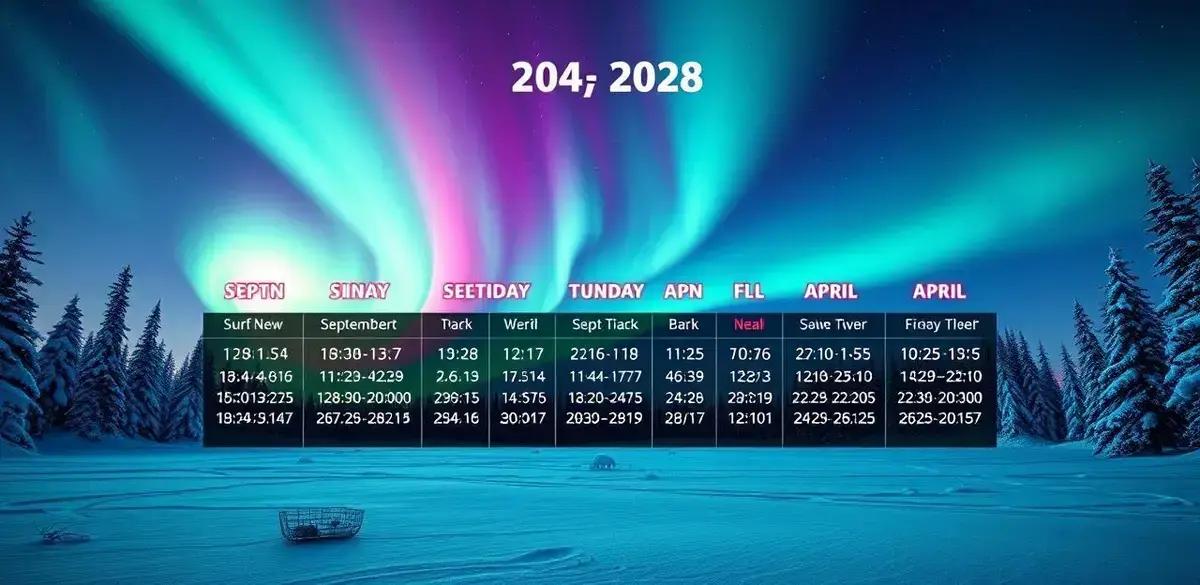 Quando é a melhor época para ver a Aurora Boreal?