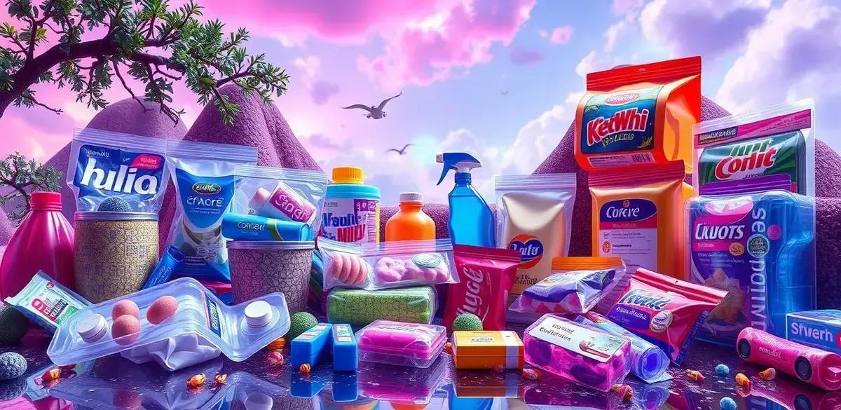 Vantagens das embalagens de plástico em produtos