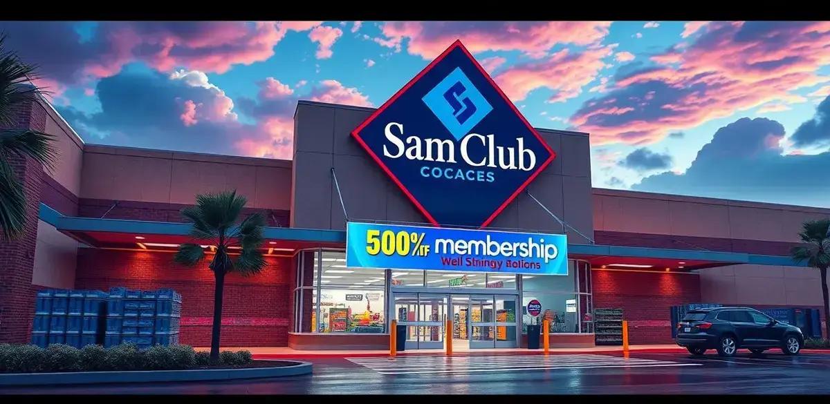 50% de desconto na Membresia do Sam's Club: Economize o ano todo!