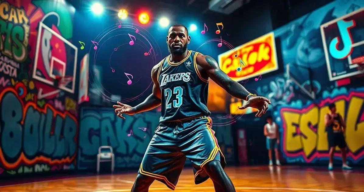 Como as Edições de Músicas do LeBron James Dominam o TikTok