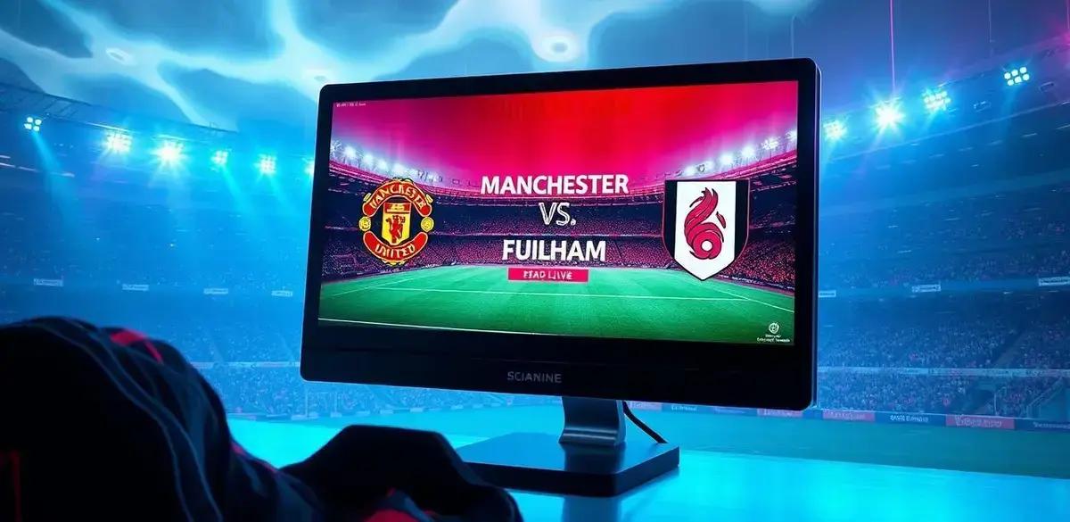 Como assistir Manchester United vs. Fulham ao vivo e grátis