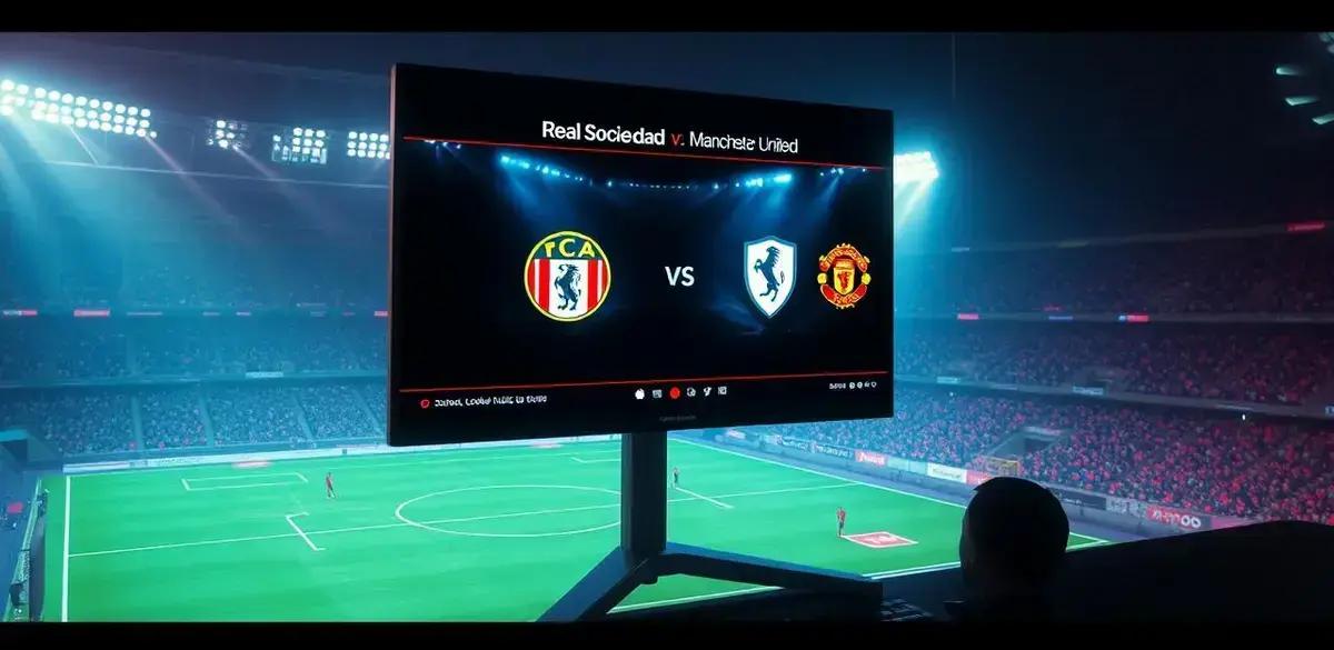 Como assistir Real Sociedad vs. Manchester United grátis