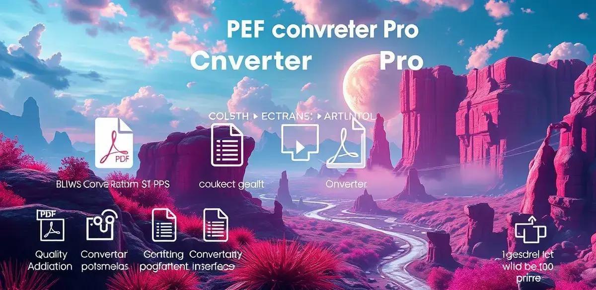 Como o PDF Converter Pro se destaca dos concorrentes.