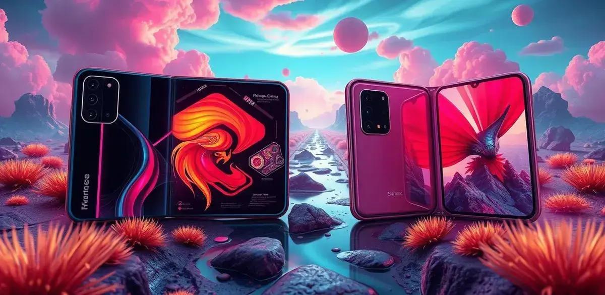 Comparação com o Galaxy Z Fold 6