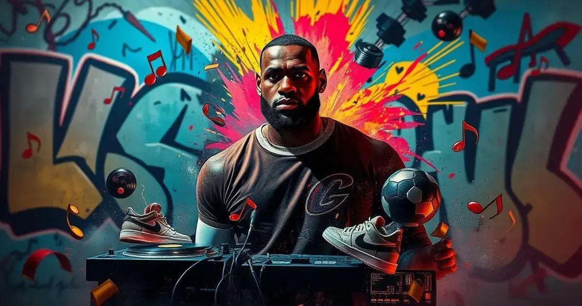 Por que LeBron James se tornou um ícone musical?