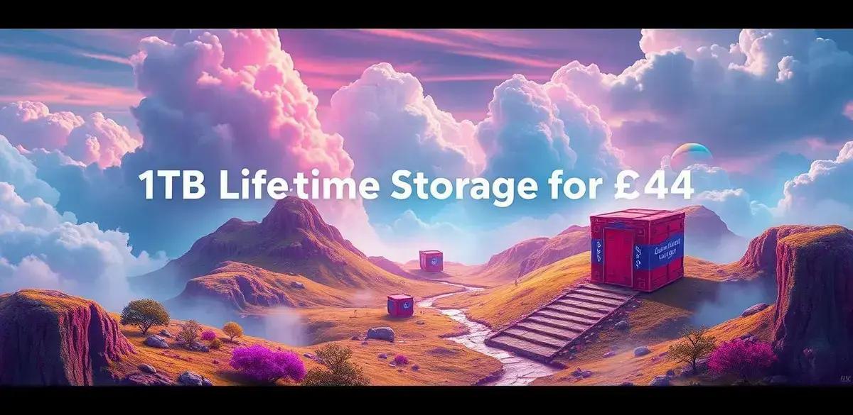 1TB de Armazenamento em Nuvem Vitalício por Apenas £94