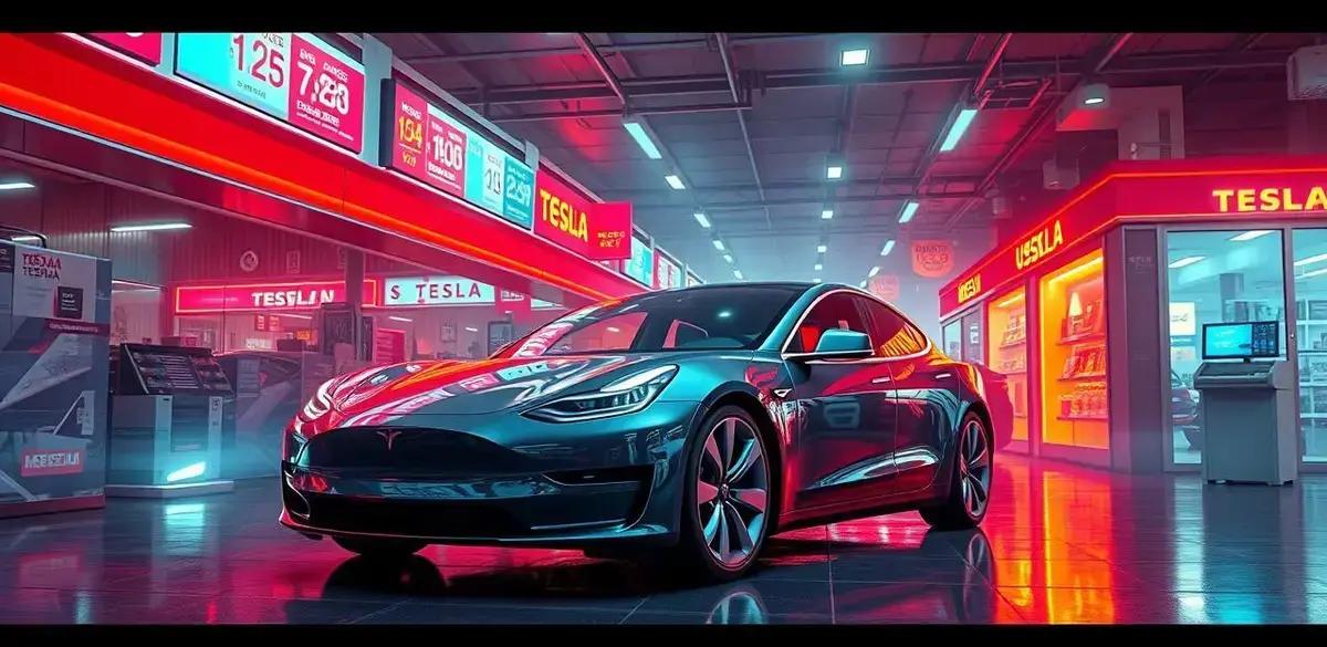 Aumento Surpreendente nas Listagens de Carros Usados Tesla em Março