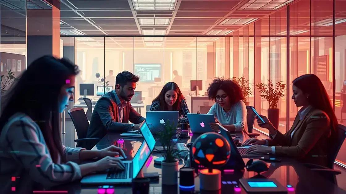 Benefícios das ferramentas de colaboração para equipes