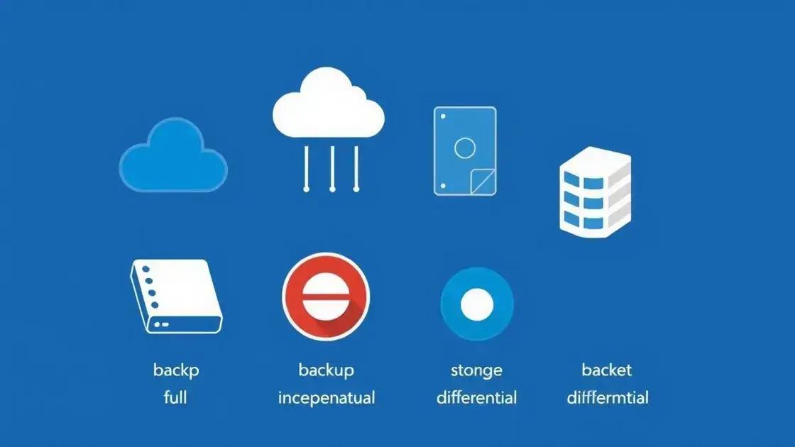 Tipos de backup: qual escolher?