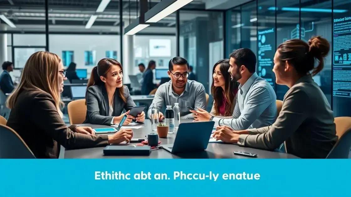 Como implementar uma cultura ética em empresas de tecnologia