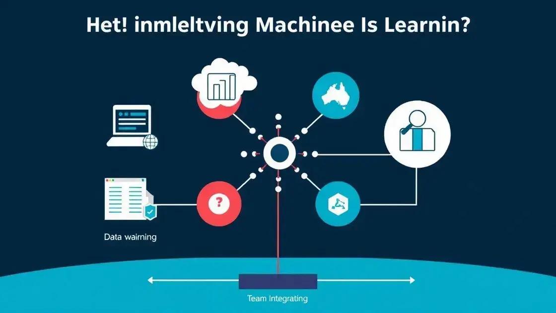 Desafios na implementação de machine learning