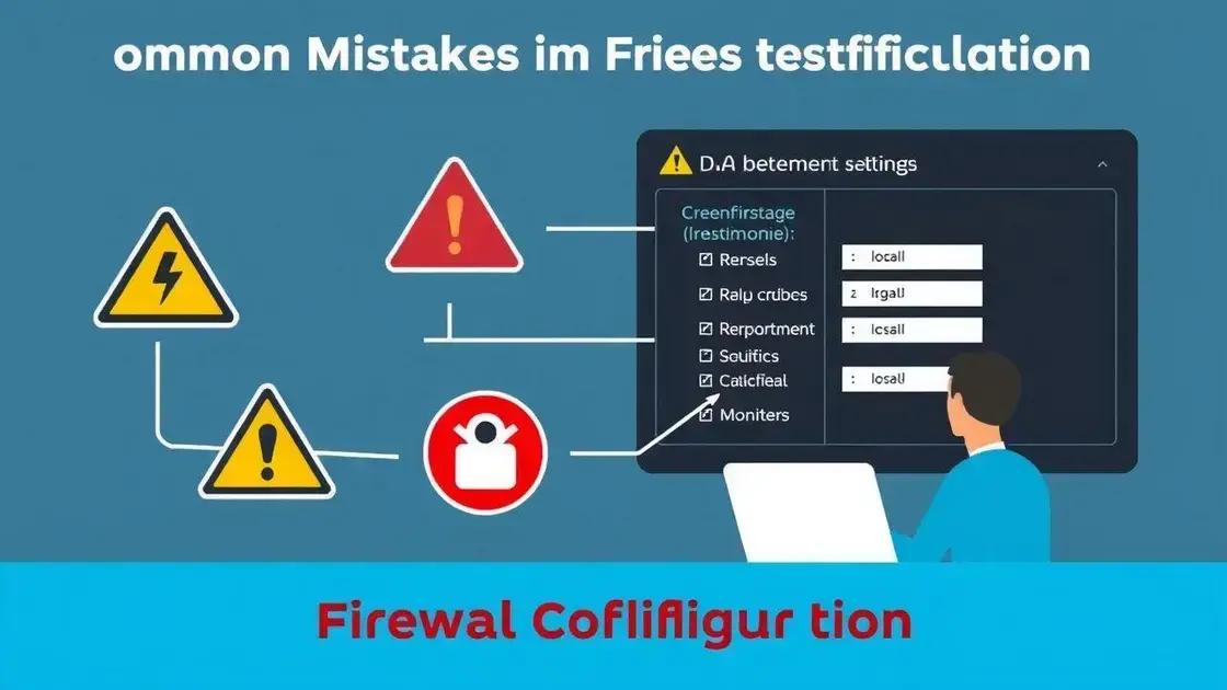 Erros comuns na configuração de firewalls
