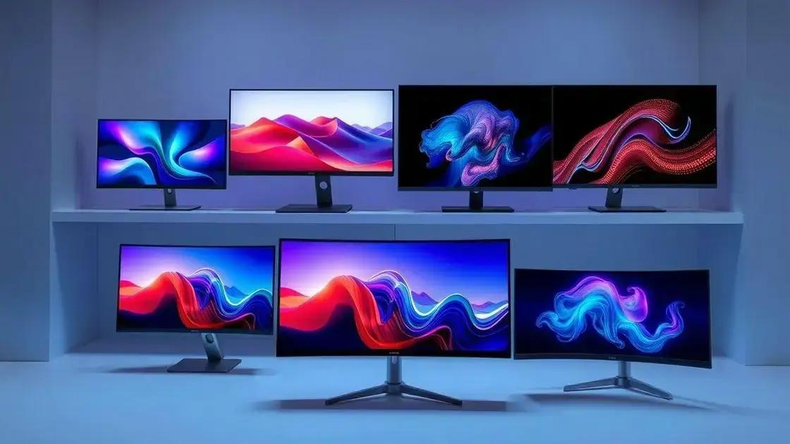 Tecnologia de monitores e suas inovações