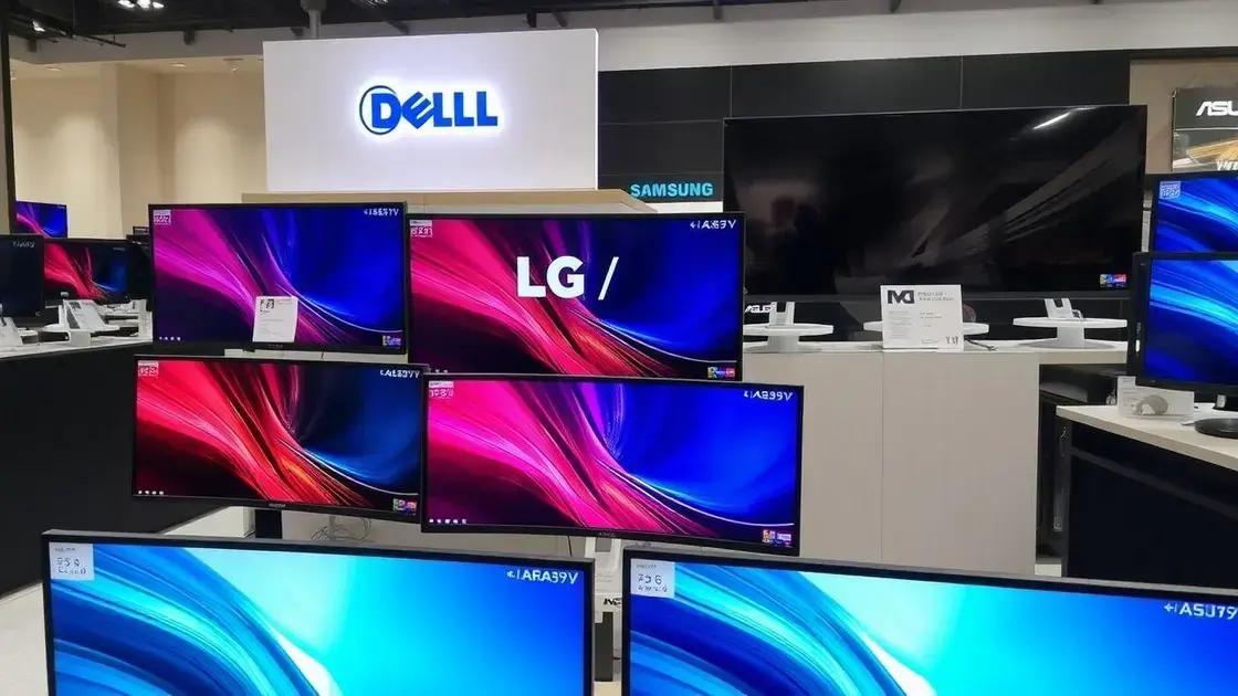 Melhores marcas de monitores no mercado