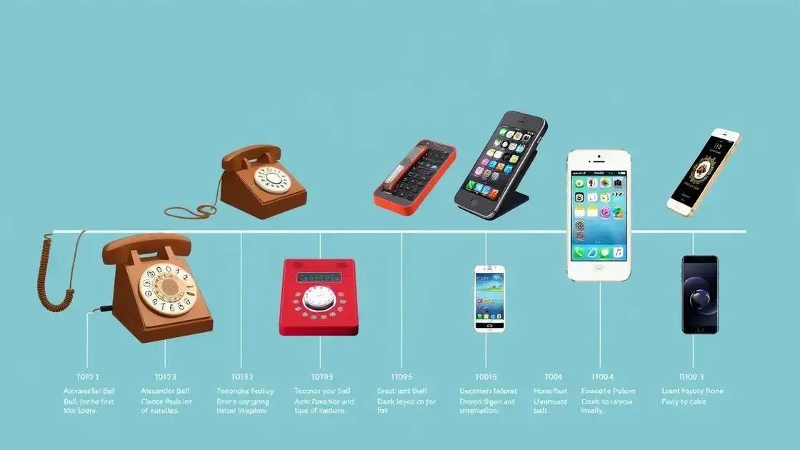A história do telefone até o celular