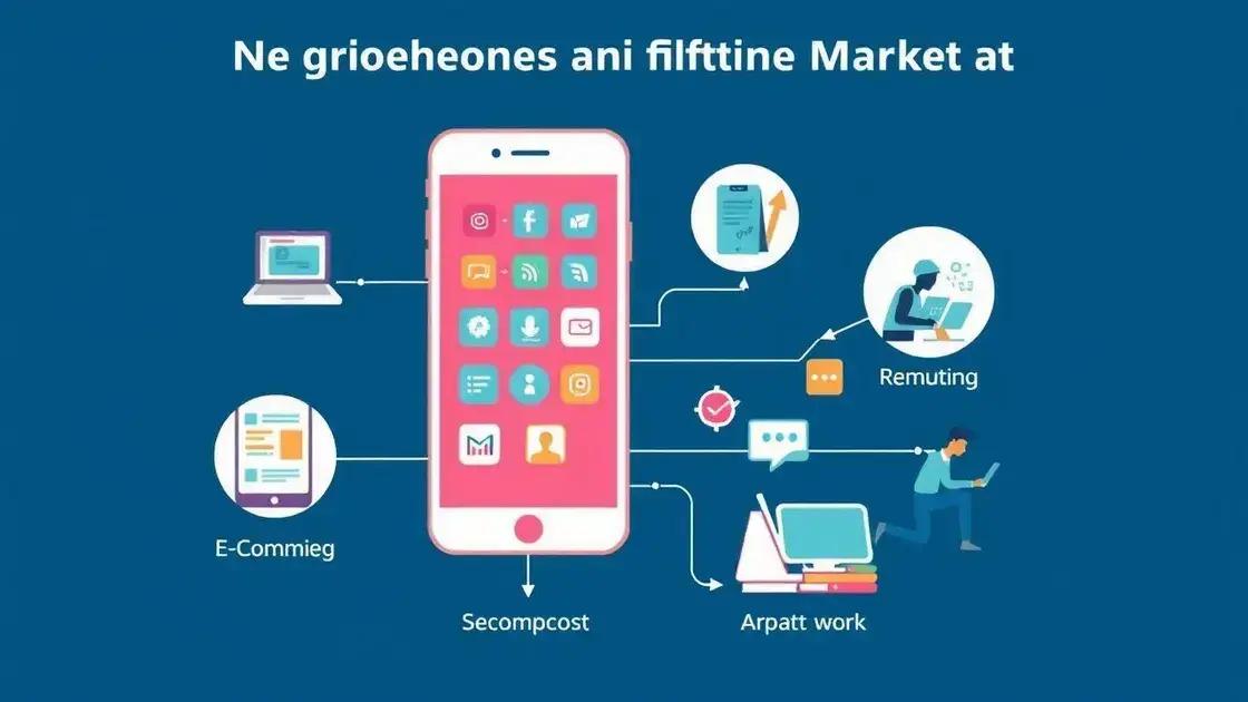 Como os smartphones mudaram o mercado
