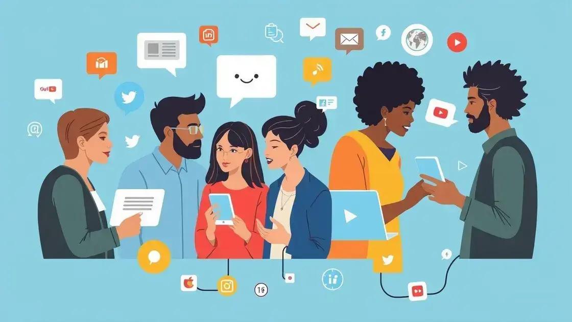 Impacto das redes sociais na comunicação contemporânea