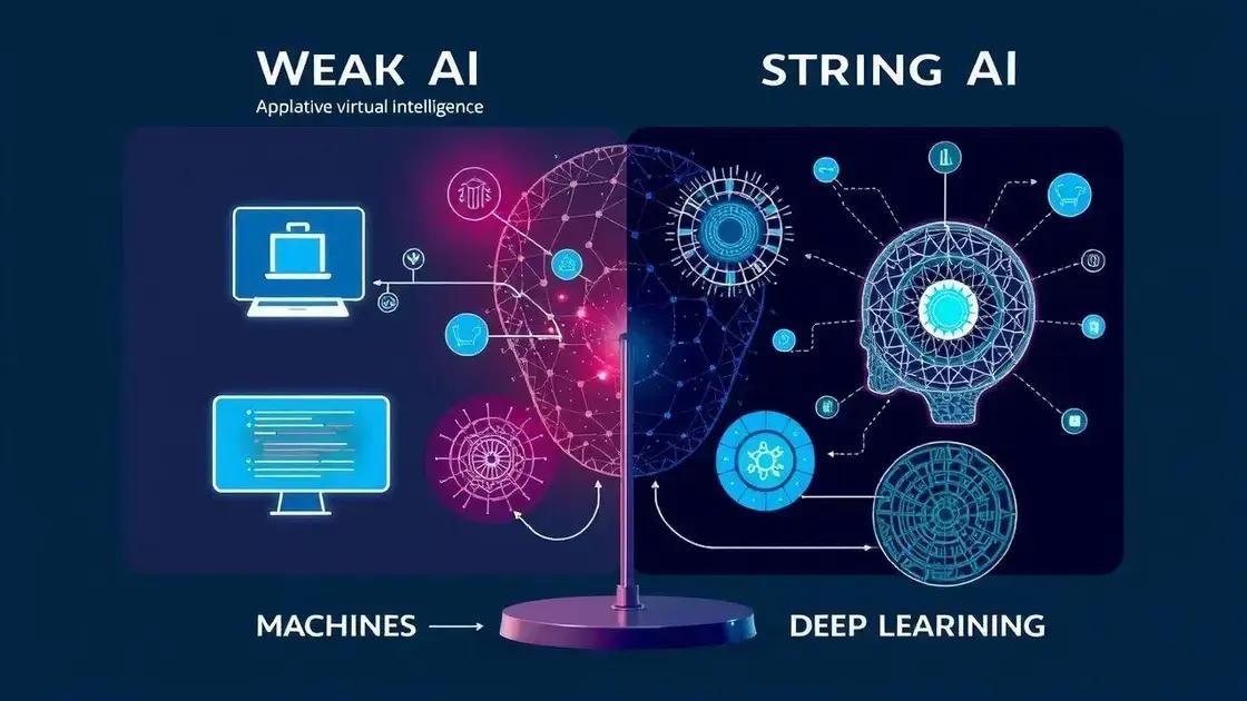 Principais tipos de inteligência artificial