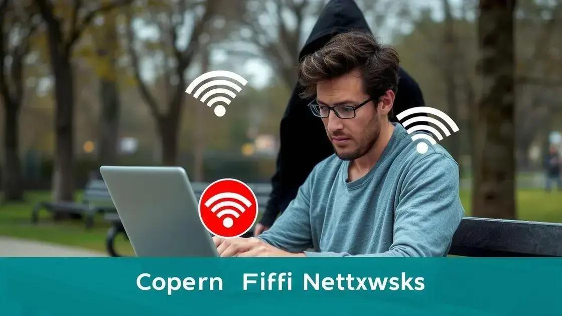 Principais riscos ao usar redes wifi abertas
