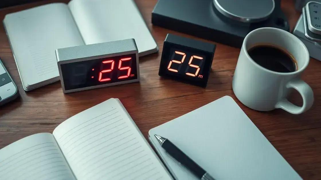 Como funciona a técnica pomodoro