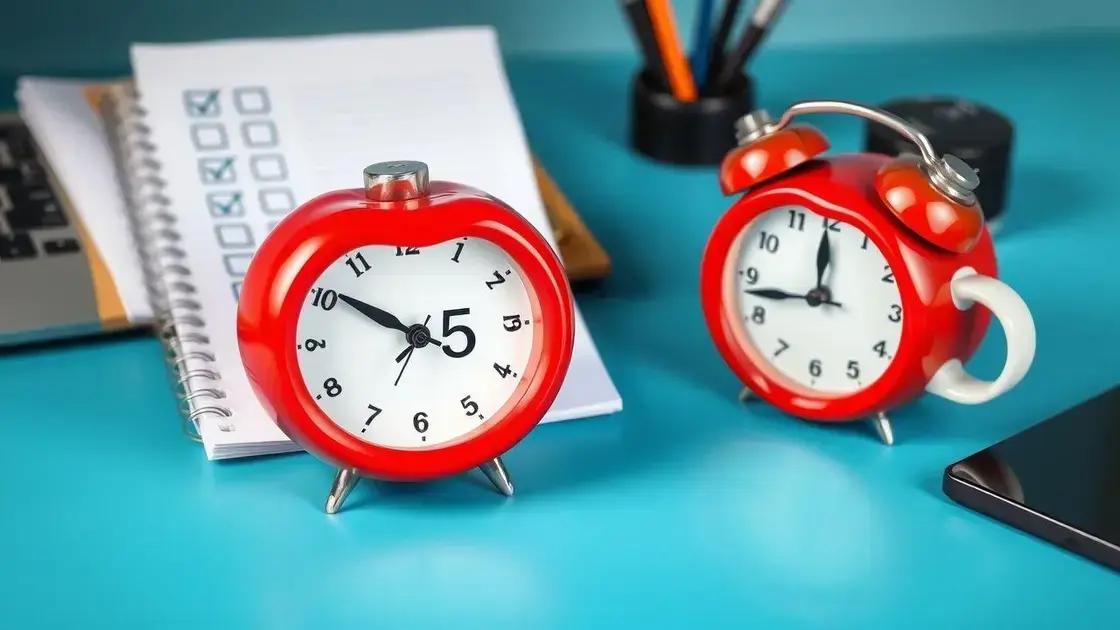 Benefícios de usar a técnica pomodoro