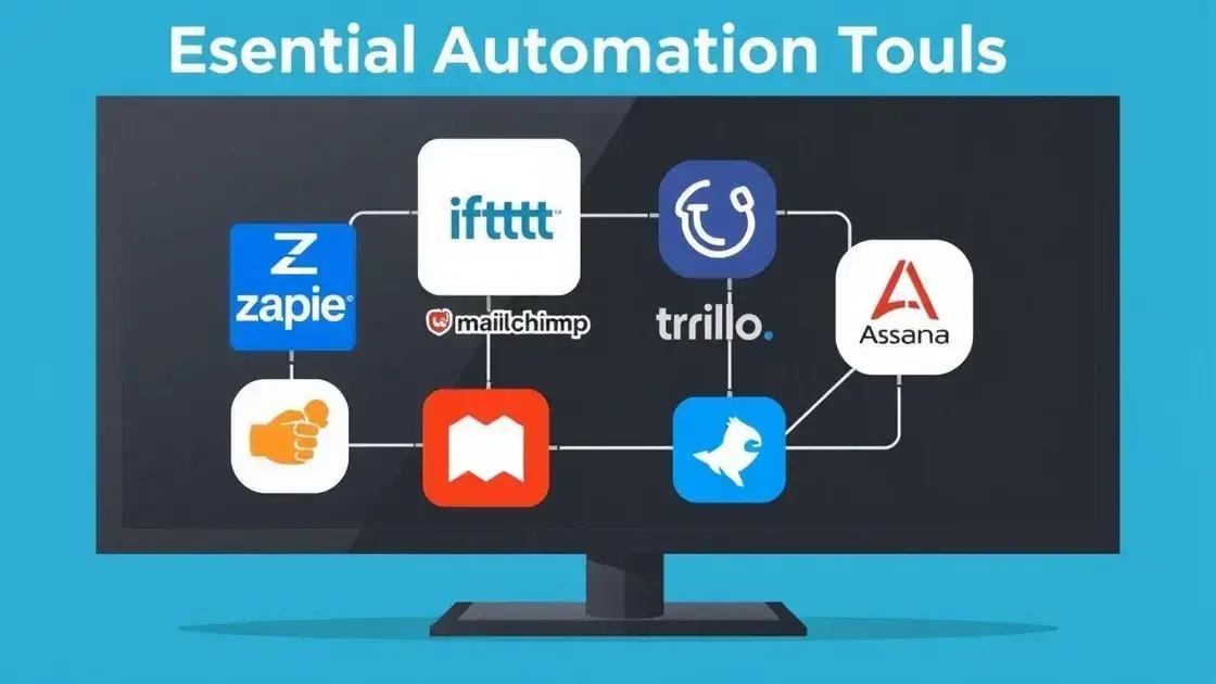 ferramentas essenciais para automação