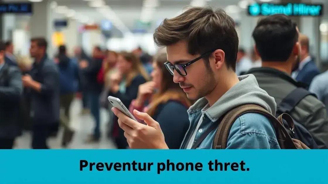 Dicas de segurança para evitar furtos de celulares