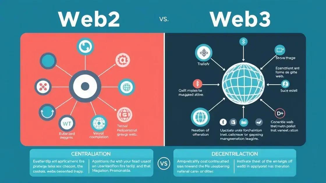 Diferenças entre web2 e web3