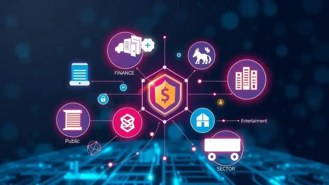 Principais usos do blockchain em diversos setores