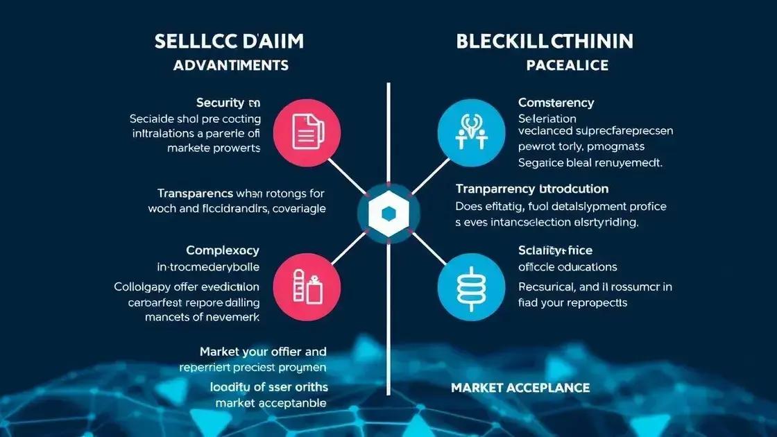 Vantagens e desvantagens do uso do blockchain