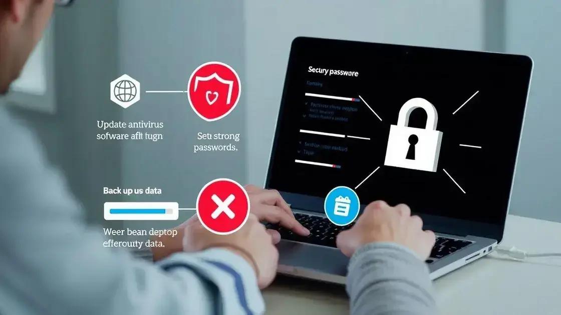 dicas de segurança para proteger seu notebook