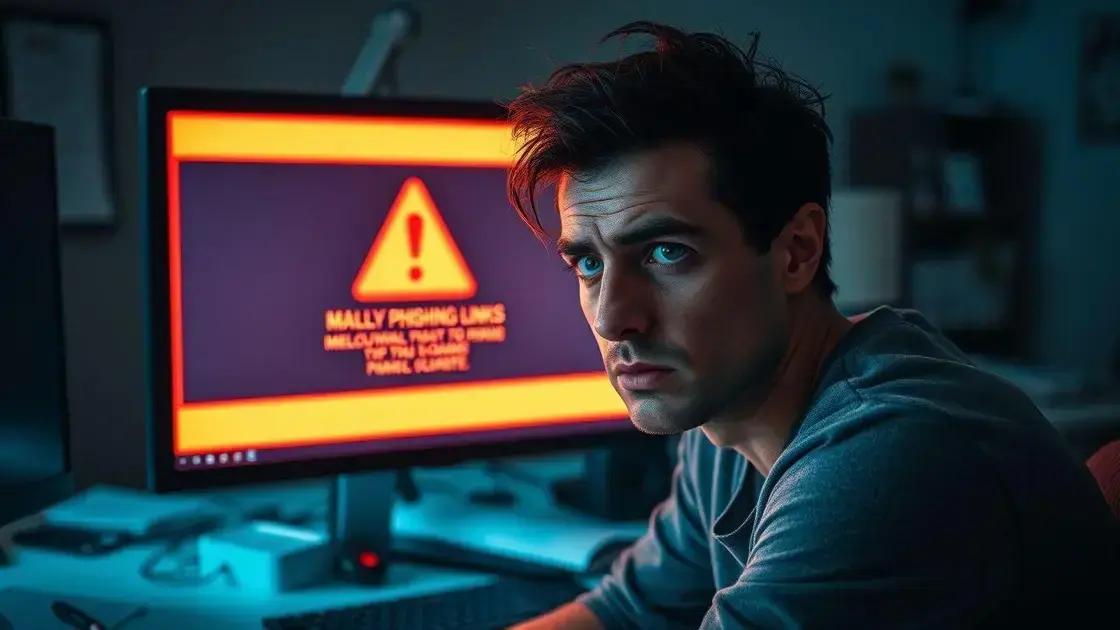 Por que você deve ter cautela com links desconhecidos