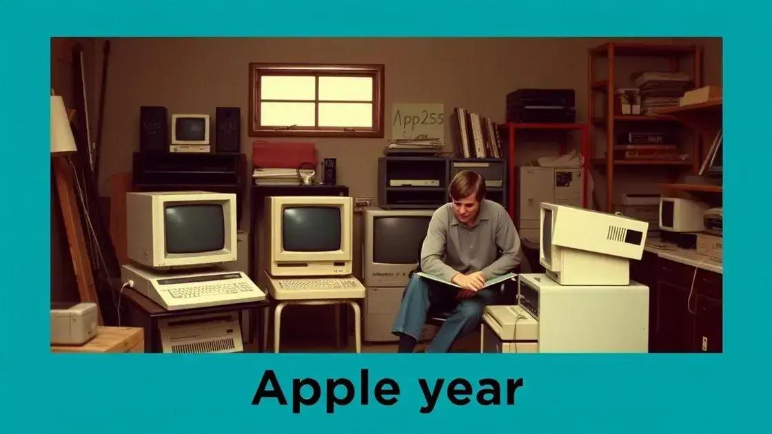 O início da apple e a visão de Jobs