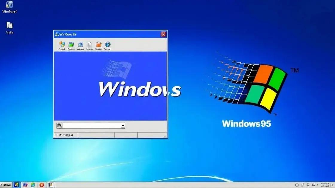 Windows 95: a revolução gráfica