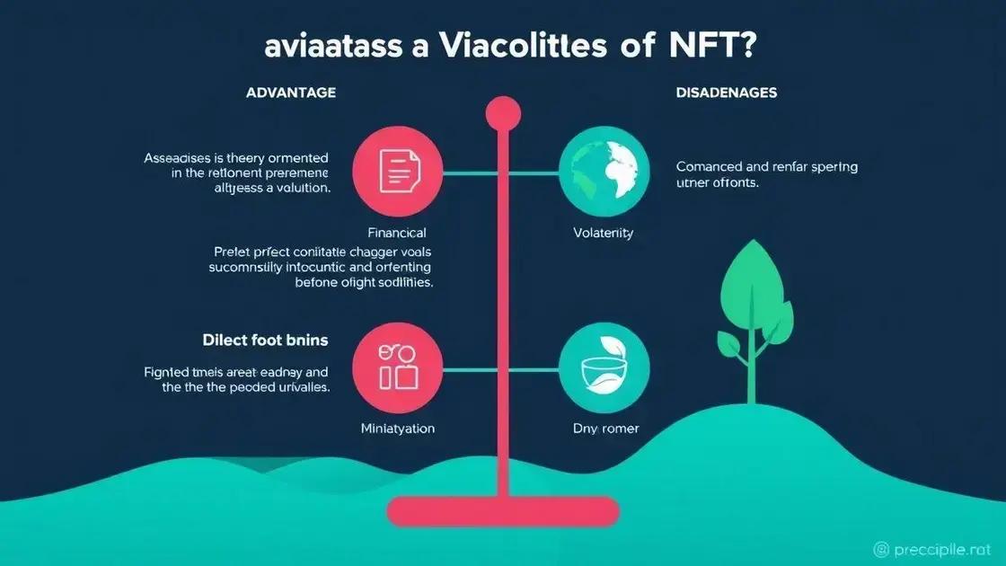 Vantagens e desvantagens dos NFTs