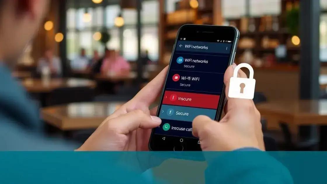 Identificando redes Wi-Fi seguras e inseguras