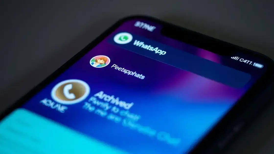 truques para organizar suas conversas